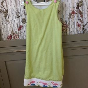 Girls Smocked dress shift size 7 dressy casual